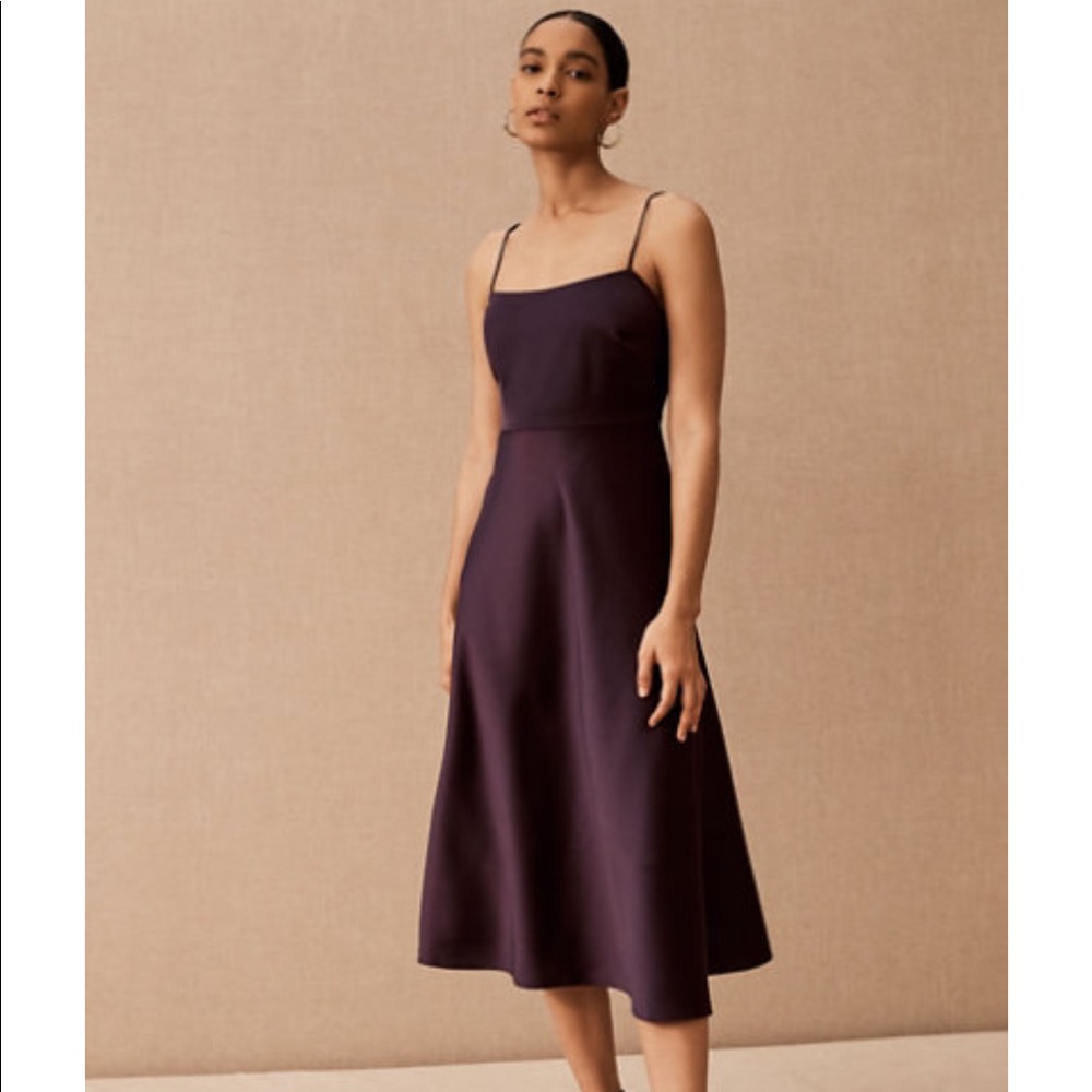 BHLDN Leti Dress Eggplant Size 8